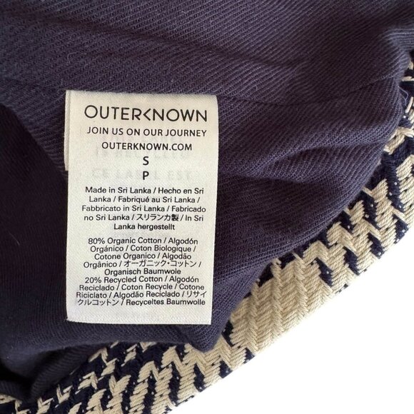 Outerknown Cloud Weave Jacket Birch Optic Plaid NWOT - Picture 9 of 10